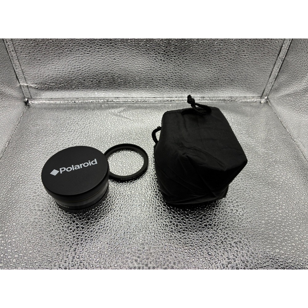 Polaroid Studio Series .43x Wide Angle Macro Lens 52mm with 58mm Adapter Black - Picture 8 of 8